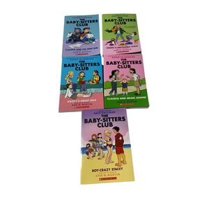 The Baby Sitters Club Graphic Novels‎ Lot Raina Telgemeier Ann M Martin